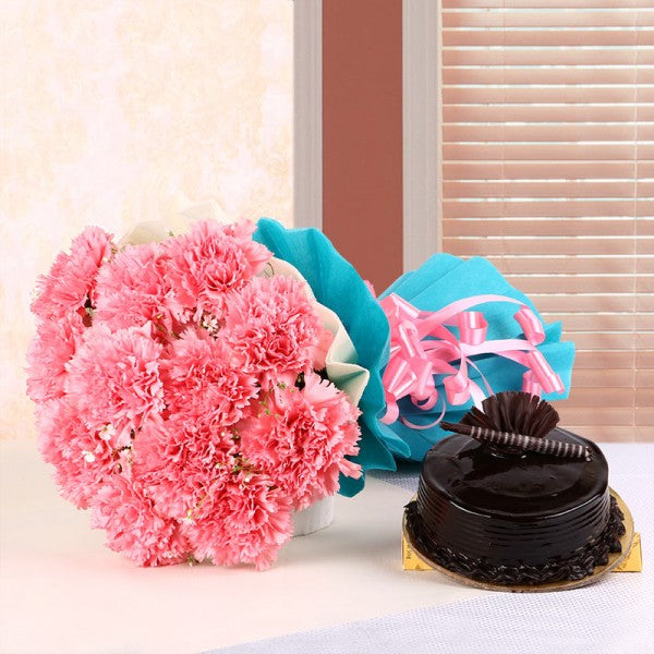 Pink Choco Hug - from Best Flower Delivery in India 