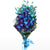 Pretty Intensity- Online Flower Delivery In Occasion | Flowers | Fathers Day -This Beautiful bouquet consists of 6 Fresh Blue Orchids Nicely Wrapped with celophane and seasonal fillers Note: While we always strive to ensure that products are accurately represented in our photographs, from season to season and subject to availability, our florists may be required to substitute one or more flowers for a variety of equal or greater quality, appearance and value. Also for cakes, Actual design and arrangement might differ based on chef, seasonal elements and ingredient availability. 