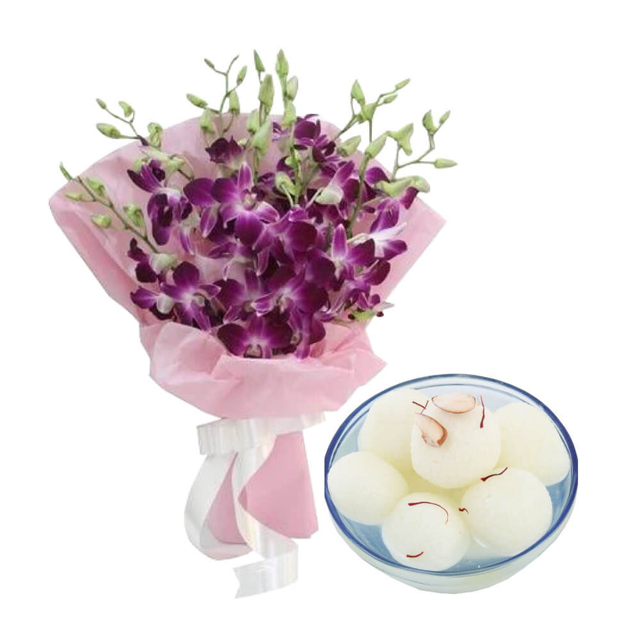 Purple Sweet Delicious Treat - for Flower Delivery in India 