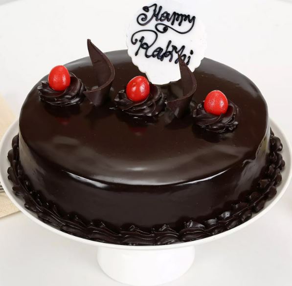 Rakhi Special Chocolate Cake - for Flower Delivery in India 