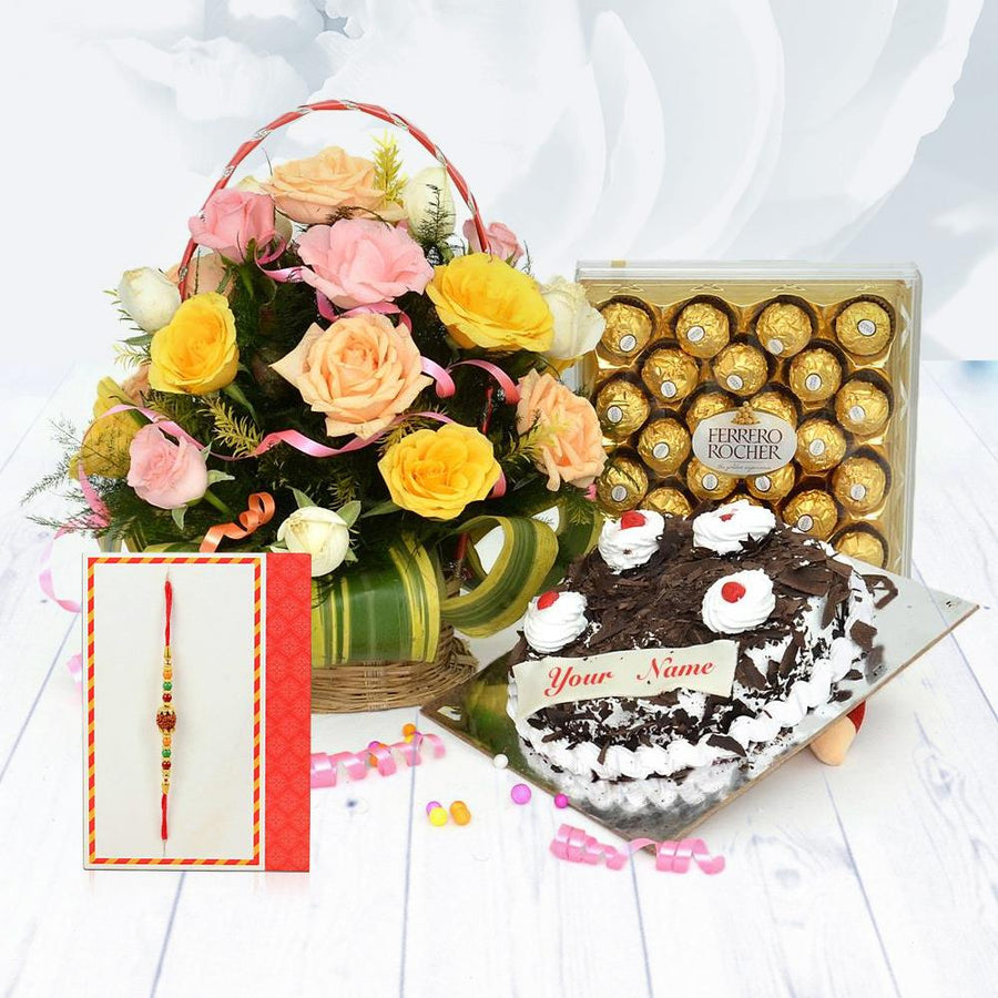 Rakshabandhan Gift For Siblings - for Online Flower Delivery In India 