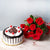 Red Forest Dreams- Cake Delivery in Category | Combo | Cakes Combo -This Beautiful combo consists of 10 Fresh Red Roses Nicely wrapped with Cellophane Paper and Red Ribbon bow Half KG Black Forest cake Note: While we always strive to ensure that products are accurately represented in our photographs, from season to season and subject to availability, our florists may be required to substitute one or more flowers for a variety of equal or greater quality, appearance and value. Also for cakes, Actual design and arrangement might differ based on chef, seasonal elements and ingredient availability. 