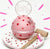 Romantic Pink Pinata Cake- -This delicious cake contains: Half Kg (approx) Pinata Cake vanilla flavor (Or any other flavor of your choice) Delivered along with knife and candles and with a beautiful hammer Note: The photos are indicative only. Actual design and arrangement might differ based on chef, seasonal elements and ingredient availability. 