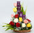Rose N Dairy Milk Gift Basket- Best Flower Delivery in Main | Combos -This beautiful flower basket contains: 12 Mix Roses 5 Pieces Dairy Milk Beautiful basket Note: The photos are indicative only. Actual design and arrangement might differ based on chef, seasonal elements and ingredient availability. 