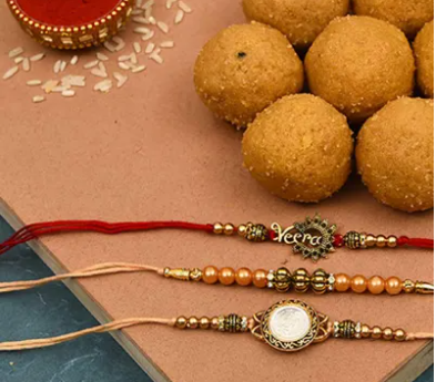 Ladoo And Rakhi Wow Combo