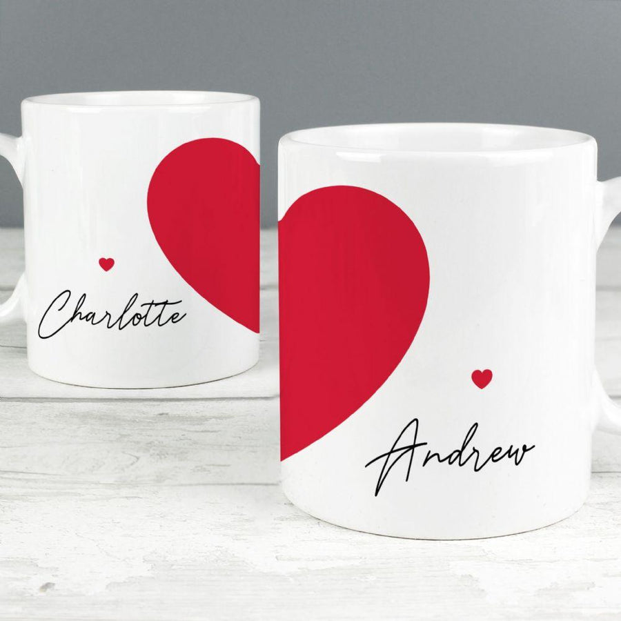 Set Of 2 Personalised Mug