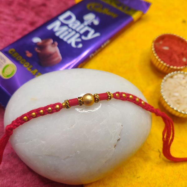 Simple Rakhi N Dairymilk Combo