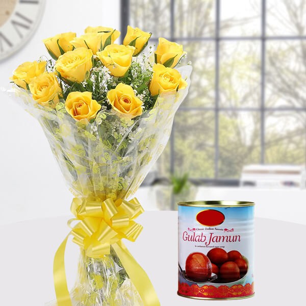Sunshine Jamun Deluxe - for Online Flower Delivery In India 