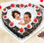 Sweet Memory For Father's Day- Cake Delivery in Occasion | Cakes | Fathers Day -This delicious cake contains: One KG Black forest photo cake Heart shape Sweet Cherry With Choco Flex On Top Whipped cream Email us the photo that needs to be printed to support@bloomsvilla.com after placing your order online Note: The photos are indicative only. Actual design and combomight differ based on chef, seasonal elements and ingredient availability. 