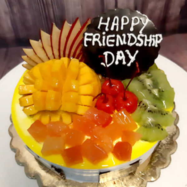 Tasty Fresh Fruit Special Friendship Cake - for Online Flower Delivery In India 
