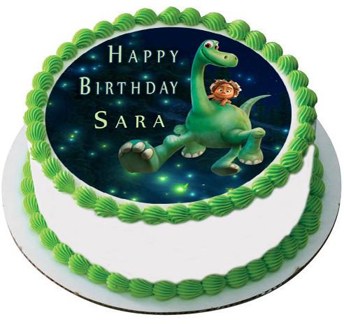 Sara Dinosaur Cartoon Cake