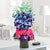 Ultimate Elegance- Midnight Flower Delivery in Category | Flowers | Exotic Flowers -This Beautiful arrangement consists of 12 Fresh Blue Orchids 15 Pink Rose Nicely Arranged in a beautiful vase with seasonal fillers Note: While we always strive to ensure that products are accurately represented in our photographs, from season to season and subject to availability, our florists may be required to substitute one or more flowers for a variety of equal or greater quality, appearance and value. Also for cakes, Actual design and arrangement might differ based on chef, seasonal elements and ingredient availability. 