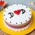 Vanilla Twist Dad Cake- Cake Delivery in Occasion | Cakes | Fathers Day -This delicious cake contains: Half KG Vanilla cake Round shape Topping with red heart Note: The photos are indicative only. Actual design and combomight differ based on chef, seasonal elements and ingredient availability. 