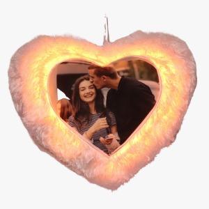 Heart Shape Led Cushion