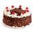 Affair Of Black Forest- Send Cake to Lucknow -This delicious cake contains: Half KG Black Forest flavored cake Sweet Cherry Topping Choco Flex Sprinkle Round Shape Whipped cream Suitable for: Birthdays Anniversary Note: The photos are indicative only. Actual design and arrangement might differ based on chef, seasonal elements and ingredient availability. 
