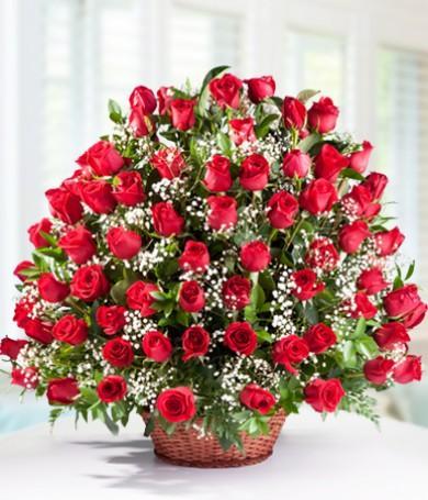 An Evening To Remember - 100 Red Roses Bouquet