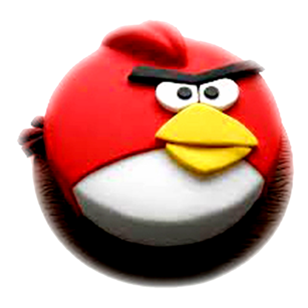 Angry Bird Theme Cake