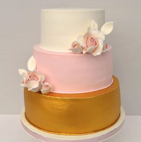 3 Tier Cake With 3Different Flavour Theme - for Online Flower Delivery In India 