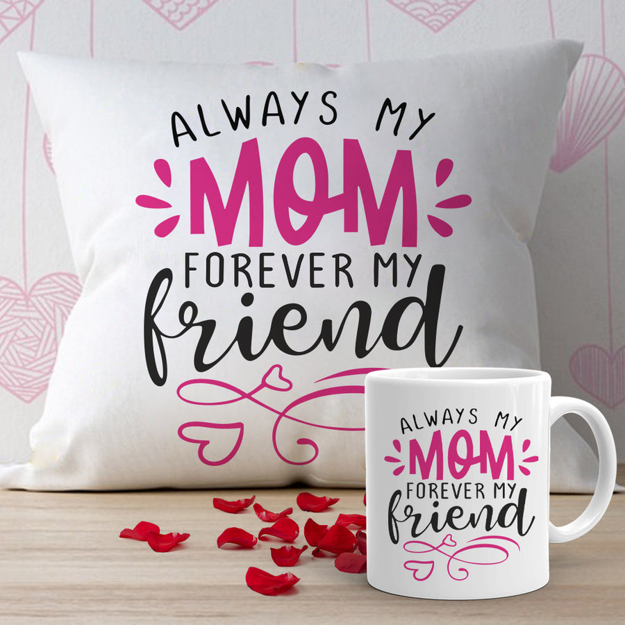 Mom love Cushion & Mug