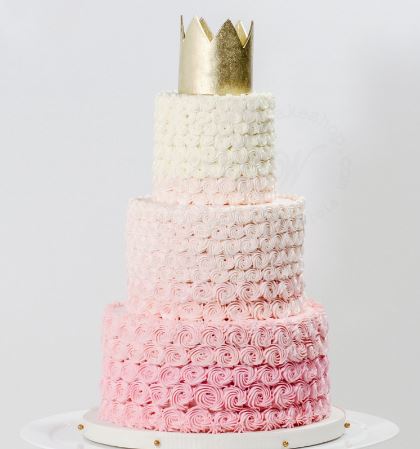 3 Tier Cake For Attitude Queen