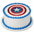Special Captain America Shield Photo Cake- Order Cake Online in Category | Cakes | Captain America Photo Cakes -This delicious cake contains: Half KG Vanilla Photo cake (Or any other flavor of your choice) Topping with Captain America Shield Photo Round Shape Whipped cream Note: The photos are indicative only. Actual design and arrangement might differ based on chef, seasonal elements and ingredient availability. 