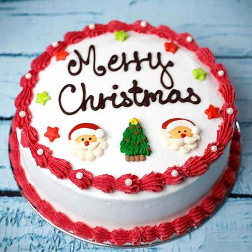 Cherry Christmas Cake