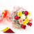 Colorful Flowers For Holi- - for Flower Delivery in India -This Beautiful Holi combo consists of 10 Fresh Mix Color Rose Nicely wrapped cellophane and nice ribbon bow 2 packets of Gulal Note: While we always strive to ensure that products are accurately represented in our photographs, from season to season and subject to availability, our florists may be required to substitute one or more flowers for a variety of equal or greater quality, appearance and value. Also for cakes, Actual design and arrangement might differ based on chef, seasonal elements and ingredient availability. 