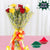 Colorful Holi Bouquet- - from Best Flower Delivery in India -This Beautiful Holi combo consists of 10 Fresh Mix Color Rose Nicely wrapped cellophane and nice ribbon bow 2 packets of Gulal Note: While we always strive to ensure that products are accurately represented in our photographs, from season to season and subject to availability, our florists may be required to substitute one or more flowers for a variety of equal or greater quality, appearance and value. Also for cakes, Actual design and arrangement might differ based on chef, seasonal elements and ingredient availability. 
