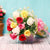 Colorful Hug- Flower Delivery in Occasion | Valentines Day | Serenades - This beautiful flower bunch contains: 12 Mix roses bouquet for your loved ones. Beautiful ribbon bow Seasonal fillers While we always strive to ensure that products are accurately represented in our photographs, from season to season and subject to availability, our florists may be required to substitute one or more flowers for a variety of equal or greater quality, appearance and value. 
