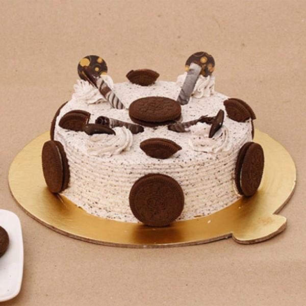 Crunchy Oreo Birthday Cake - for Online Flower Delivery In India 