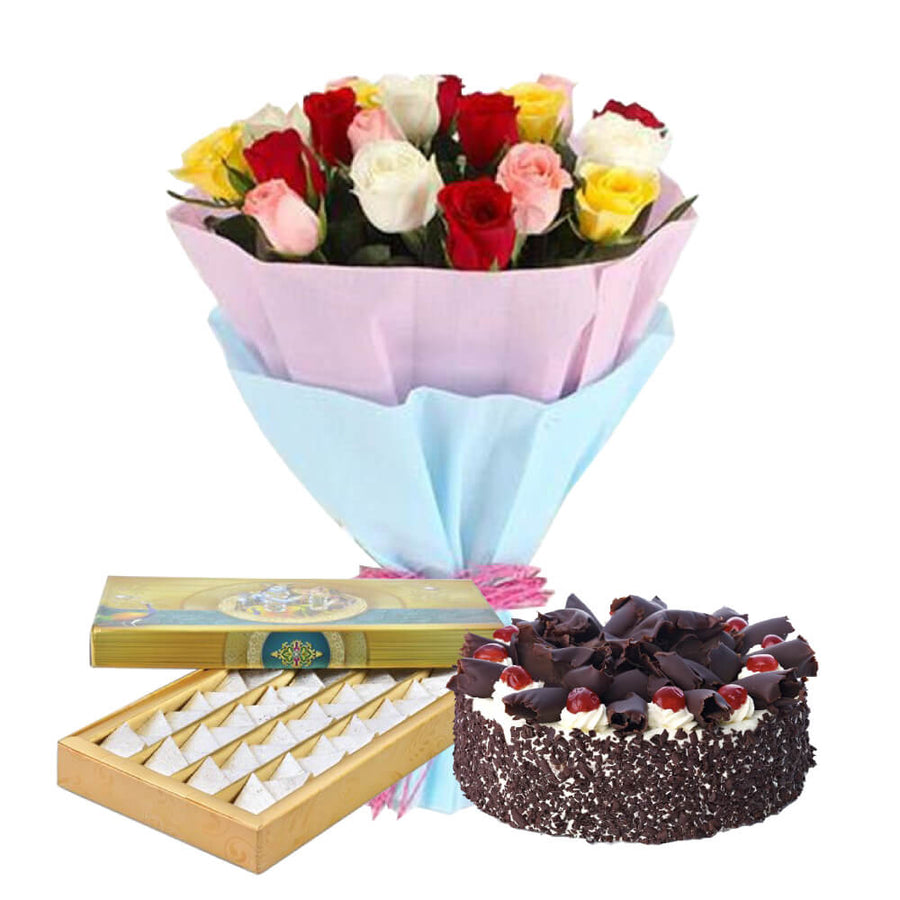 Magical Combo Premium Treat - for Midnight Flower Delivery in India 