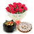 Best Mom Love- Cake Delivery in Category | Gifts | Birthday Cakes For Mother -This Beautiful Mother's Day combo contains: 15 Red Roses Seasonal fillers & leaves Nicely wrapped with Premium Paper Half KG Kaju Katli Sweets and Half KG Chocolate Fruis Cake Note: While we always strive to ensure that products are accurately represented in our photographs, from season to season and subject to availability, our florists may be required to substitute one or more flowers for a variety of equal or greater quality, appearance and value. 