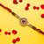 Designer Rakhi- Online Flower Delivery In Popup | Int | USA -This product contains: Designer Rakhi Note: This is an add on product and needs to be ordered along with other product. This product will not be delivered only in the United States. While we always strive to ensure that products are accurately represented in our photographs, from season to season and subject to availability, our florists may be required to substitute one or more flowers for a variety of equal or greater quality, appearance and value. 