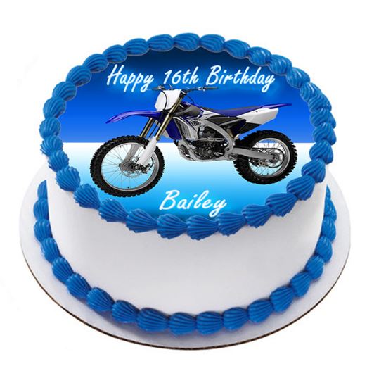 Bike Lover Photo Cake