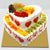 Double Layer Fruit Premium- Order Cake Online in Cakes Mumbai -This delicious cake contains: Two KG Fruit cake Mix Fruit Topping With Choco Heart Two Tier Heart Shape Whipped cream Suitable for: Birthdays Anniversary Note:Â The photos are indicative only. Actual design and arrangement might differ based on chef, seasonal elements and ingredient availability. 