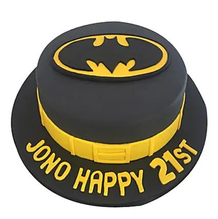 Killer Attitude Of Batman Theme Cake