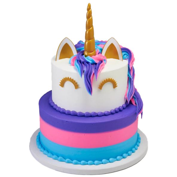 2 Layer Desiger Unicorn Cake
