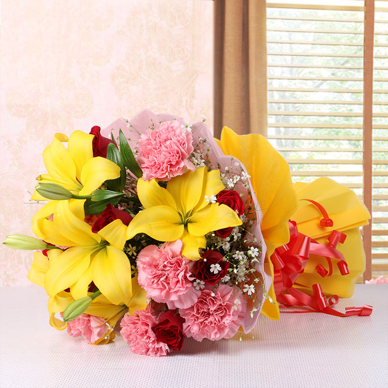 Elegant Flower Bouquet For Sir