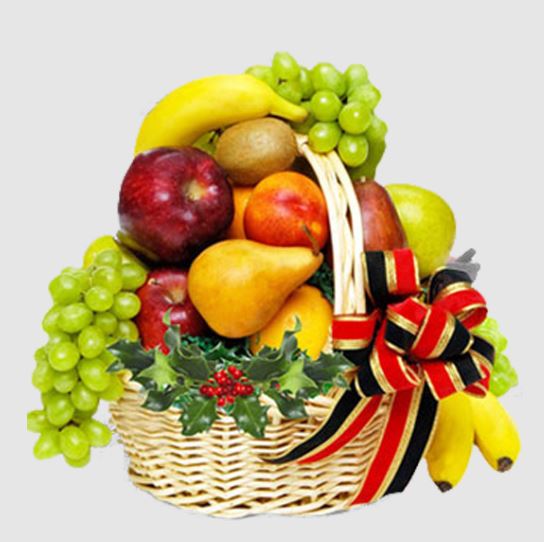 Fancy Fruit Basket For Grandparents
