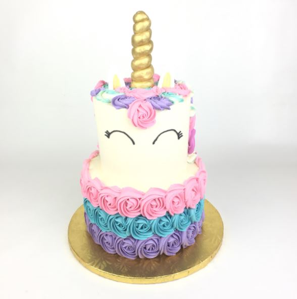 1St Birthday Celibration With Multi Coloured Theme Cake