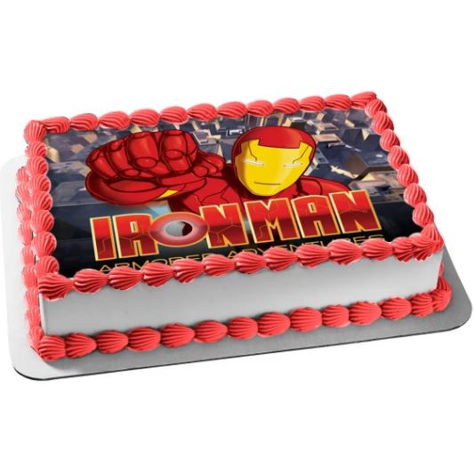 Order your birthday cake iron man online