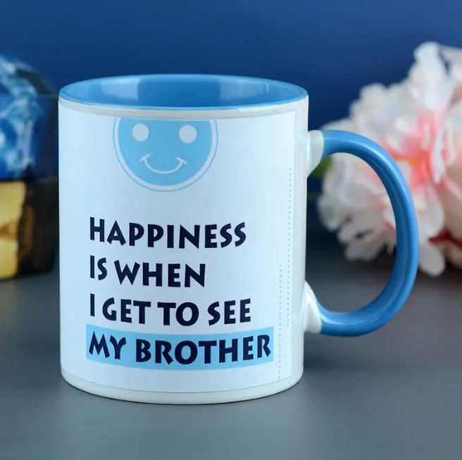 Bhai Dooj Special Mug - for Online Flower Delivery In India 
