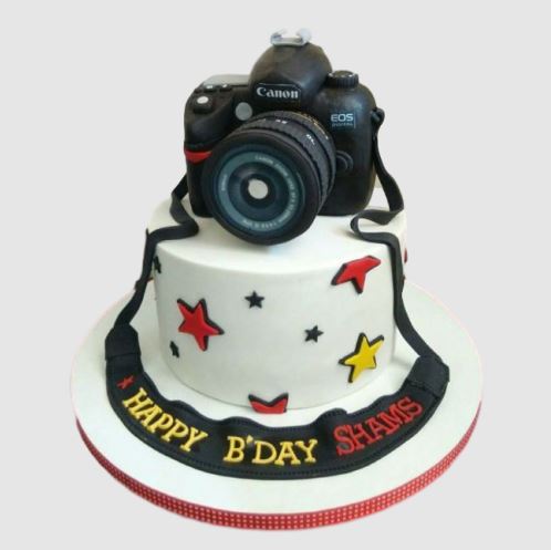 Capturing Memories With Camera Theme Cake