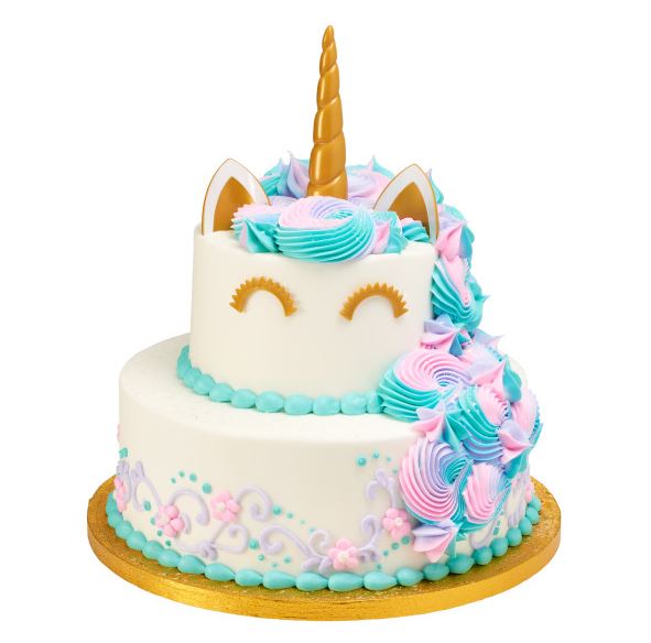 Yummy Unicorn Theme Cake