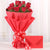 Burning Love- Best Flower Delivery in Subcategory | Flowers | Roses | Red Rose -This Special flower bouquet contains : 10 Red Roses Seasonal fillers (green or white) Nicely wrapped with premium paper One Ocassional Greeting Card While we always strive to ensure that products are accurately represented in our photographs, from season to season and subject to availability, our florists may be required to substitute one or more flowers for a variety of equal or greater quality, appearance and value. 