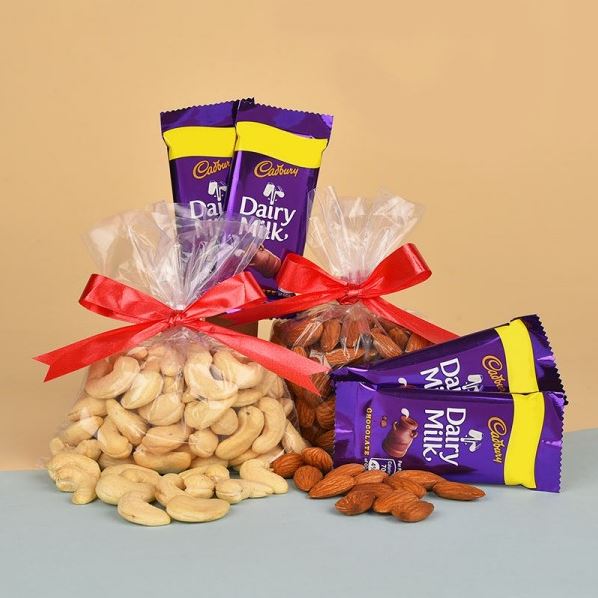 Choco Dryfruit Combo For Bhai Dooj - from Best Flower Delivery in India 