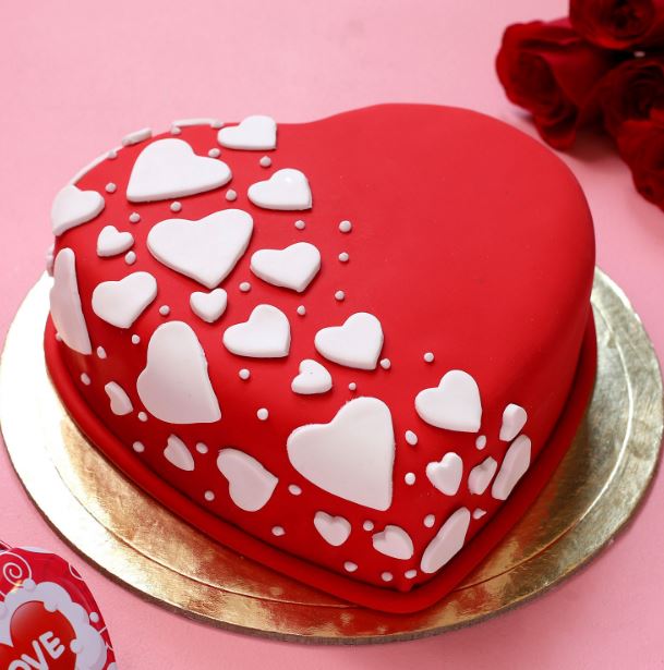 Red Love Peaceful Heart