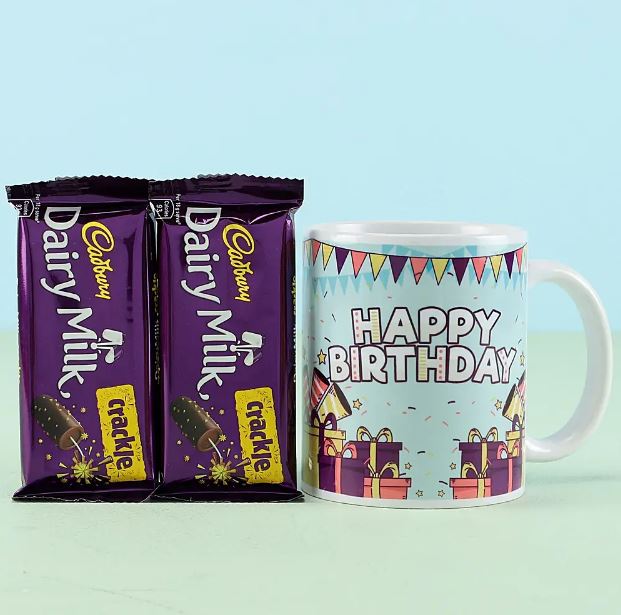 Crackle Choco Mug Hamper - from Best Flower Delivery in India 