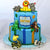 2 Layer Jungle Theme Cake- Cake Delivery in Category | Cakes | Jungle Cakes -This delicious custom fondant theme cake contains: 3 KG 2 layer jungle theme cake Jungle anilmal characters Vanilla flavor (Or any other flavor of your choice) Note: The photos are indicative only. Actual design and arrangement might differ based on chef, seasonal elements and ingredient availability. 
