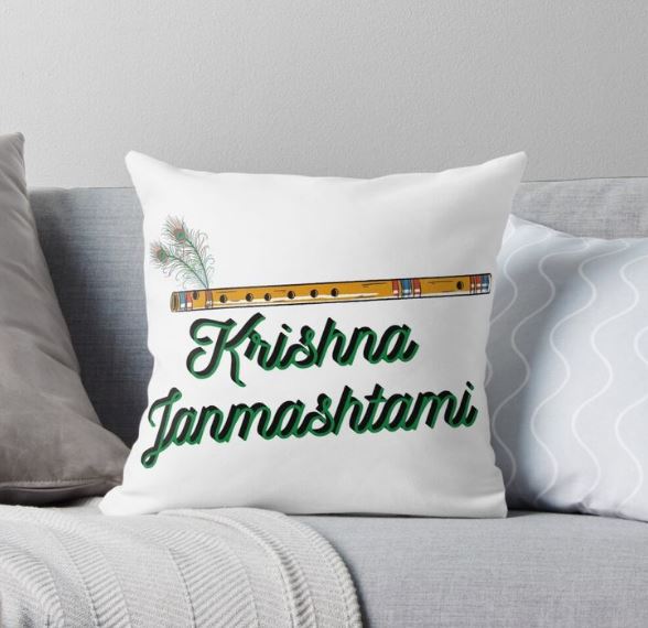 Krishna Janmashtami Cushion